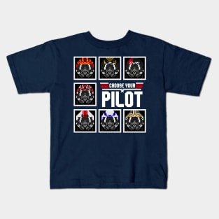 Choose Your Pilot Kids T-Shirt